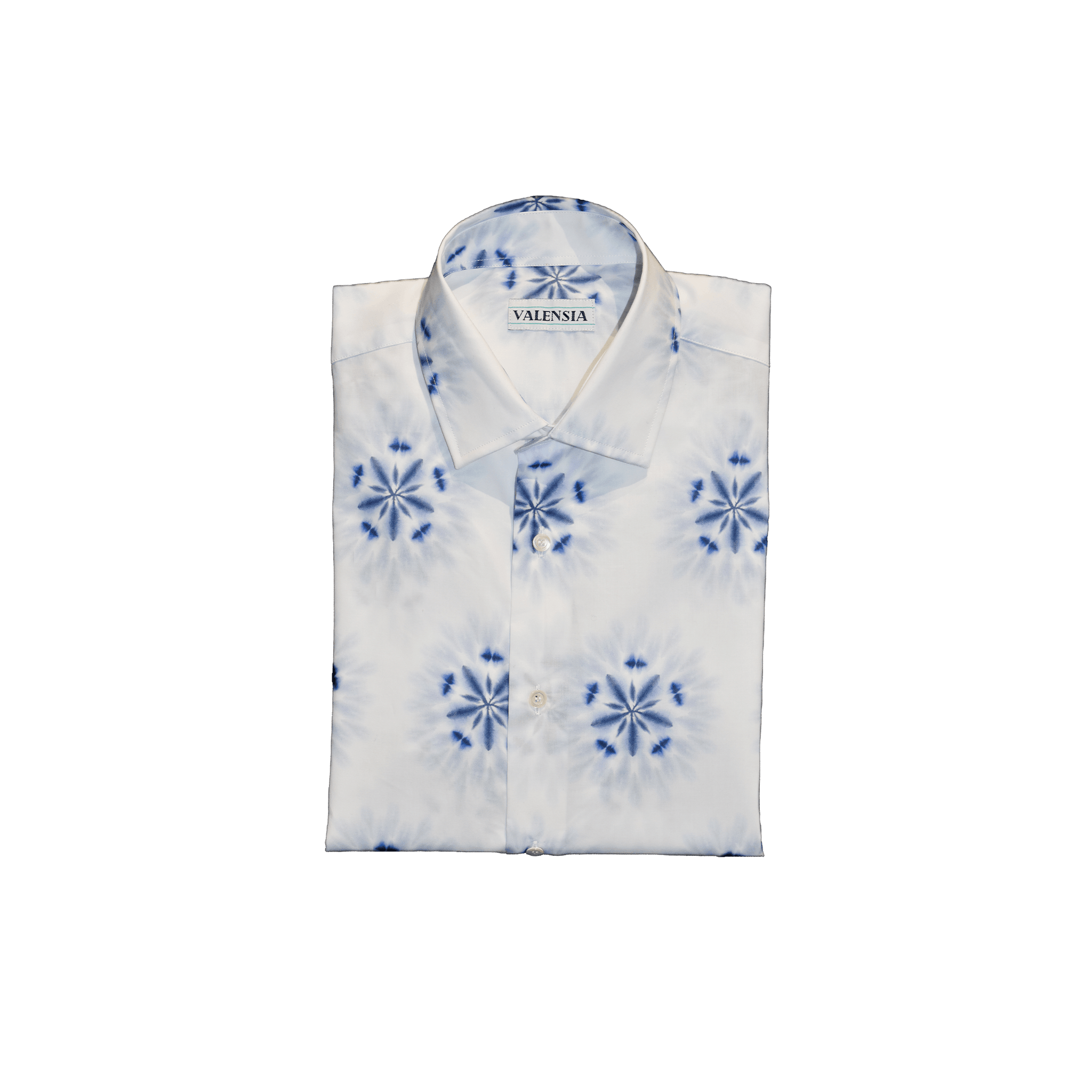 Camicia tie dye sagoma davanti piegata - Valensia