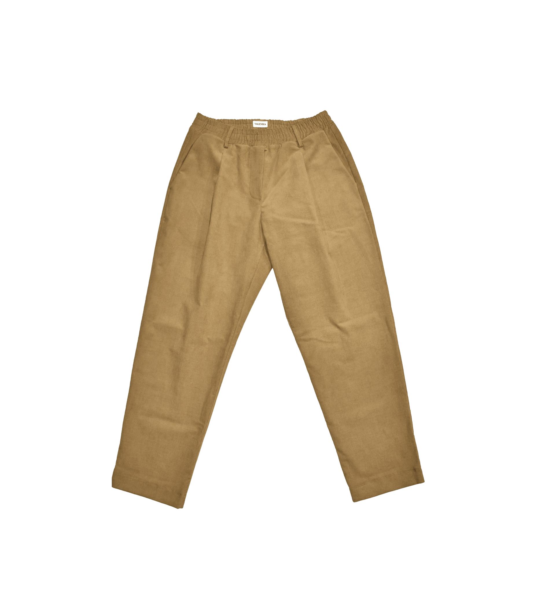 Pantavelluto beige sagoma davanti - VALENSIA