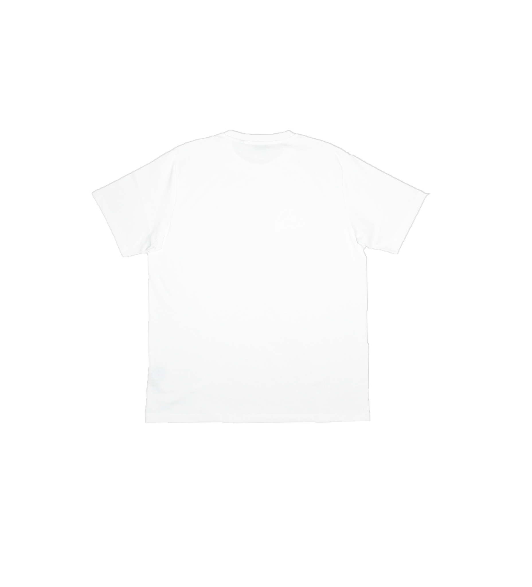 Sagoma maglietta peso medio cotone organico punto spugna dietro - VALENSIA MODA